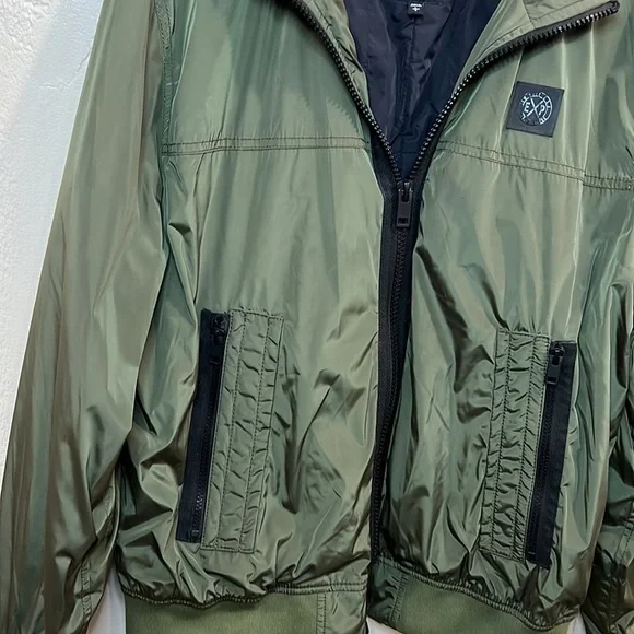 Express Men’s Zip-Up Windbreaker Jacket - Picture 4 of 9